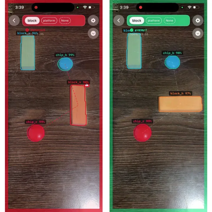 Inspection follows the work