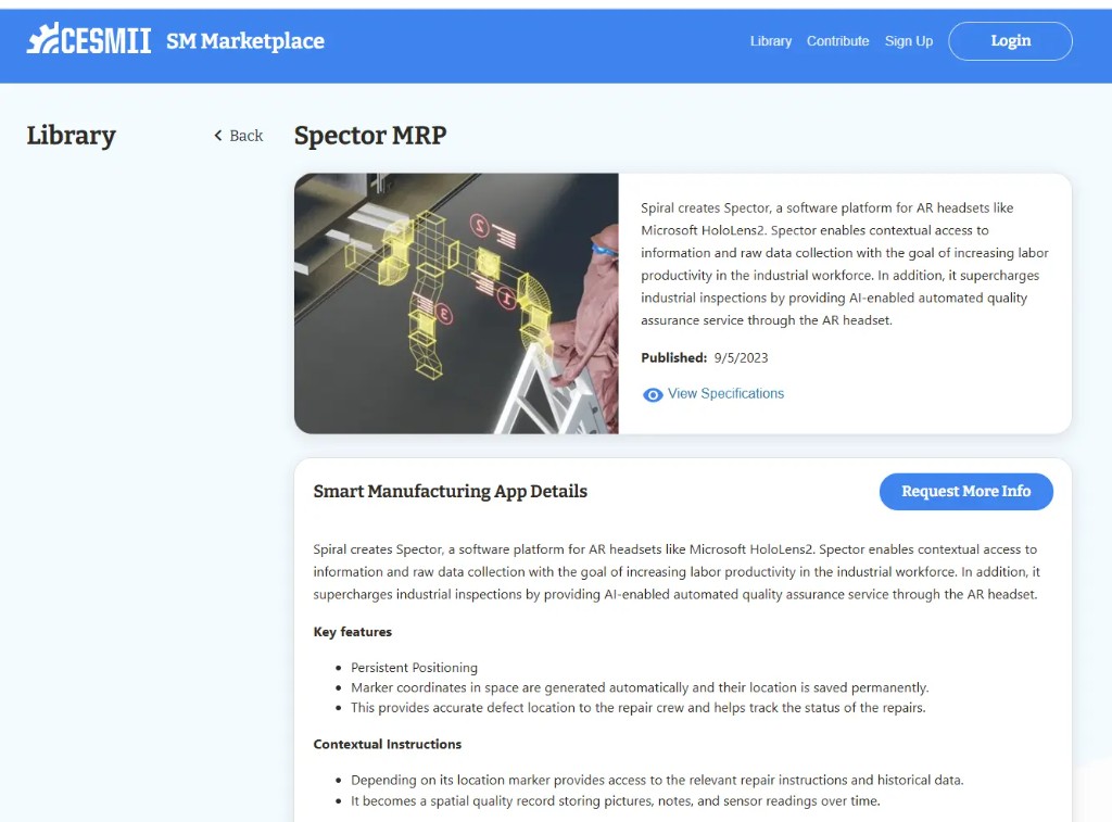 Clean Energy Smart Manufacturing Innovation Institute publishes Spector