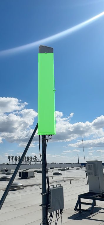 iPhone LIDAR scanning of rooftop tower equipment